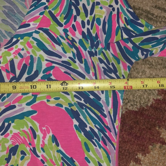 Lilly Pulitzer dress Rossmore PALM READER print - Picture 8 of 9